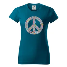 Peace symbol lístočky