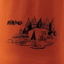 Hiking - obrázok kreslený
