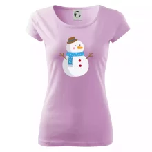 Snehuliak so šálom Snehuliak so šálom