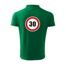 Dopravná značka - obmedzenie rýchlosti 30