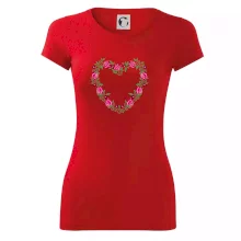 Červené tulipánové srdiečko (Pecka design) Červené tulipánové srdiečko (Pecka design)