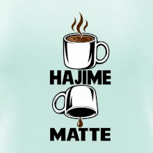 Hajime matte káva judo