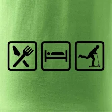 Eat sleep kolobeh - kolobežka