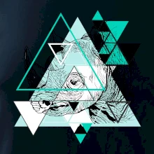 Biely nosorožec (Pecka design)