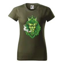 Zhulený lev zelený