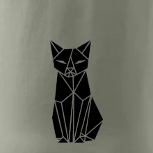 Origami mačka spredu