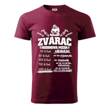 Hodinová mzda zvárač