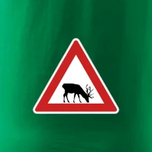 Dopravná značka - Pozor žreb