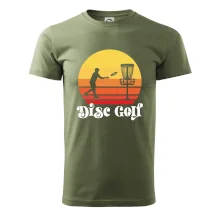 Disc golf postava vintage Disc golf postava vintage