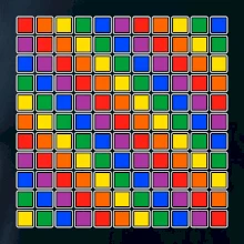 LGBT dúhový štvorec