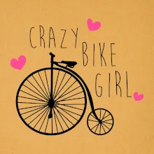 Crazy bike girl Crazy bike girl