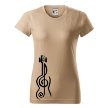 Husľový kľúč gitara