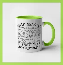 What exactly didnt you understand Chemistry