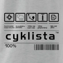 Čiarový kód - cyklista