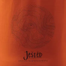 Ještěd - vrstevnice v kruhu