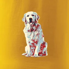 Zlatý retriever vintage