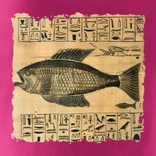 Egyptské hieroglyfy ryba