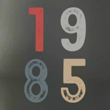 Vintage číslica 1985