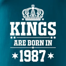Kings are born in 1987 Kings are born in 1987