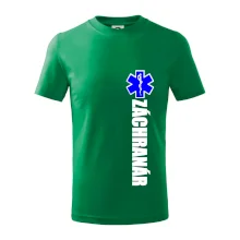 Nápis Záchranár + hviezda