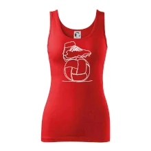 Futbalová lopta kopačka jedným ťahom Futbalová lopta kopačka jedným ťahom