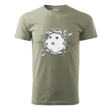 Florbal lopta v triku Florbal lopta v triku