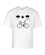 Cyklista za každého počasia