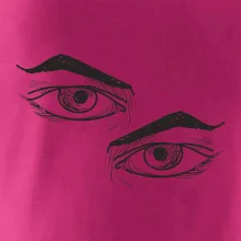 Párový motív - oko naštvané