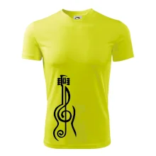 Husľový kľúč gitara Husľový kľúč gitara