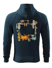 Steampunk farebná zostava