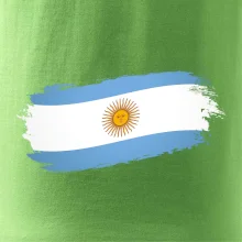 Argentína vlajka obhrýzaná