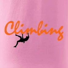 Climbing písací text Climbing písací text