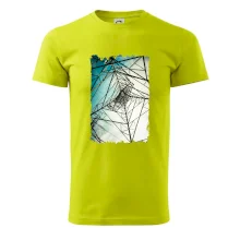 Farebné nebo - stožiare vysokého napätia