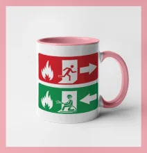 Lidé utíkají, hasiči přibíhají