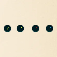 Evolution squash ball