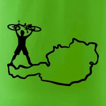 Cyklista - Mapa Rakúska