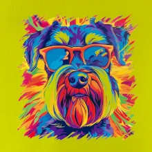 Bradáč farebný štýl 70s