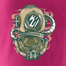 Starý potápačský skafander