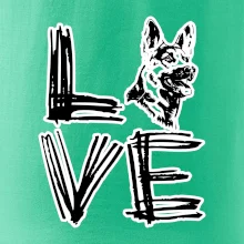 Nemecký ovčiak love