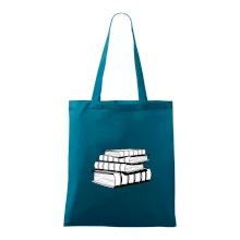 Knihy čiernobiele na sebe