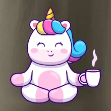 Yoga - jednorožec káva