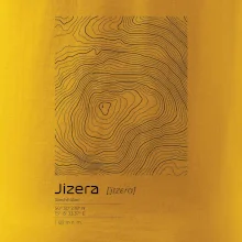 Jizera - vrstevnice v obdĺžniku