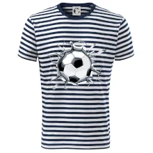 Futbalová lopta v triku Futbalová lopta v triku