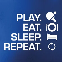 Stolný tenis - eat sleep