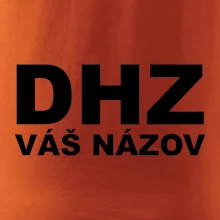 DHZ nápis (názov zboru - vlastný nápis)