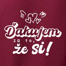 Písacie ďakujem za to, že si