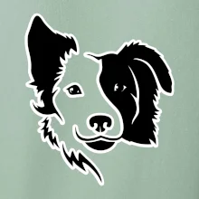 Border kólia obrys hlavy