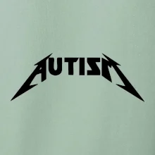 Autism rock nápis