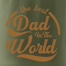 The best dad in the world - písacie