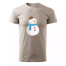 Snehuliak so šálom Snehuliak so šálom